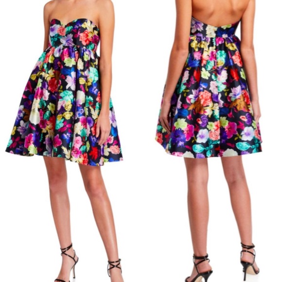 Love, Theia Dresses & Skirts - Love Theia Mikado Doll Floral Dress 4